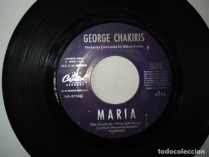 Discos de vinilo: GEORGE CHAKIRIS , MARIA - Foto 2