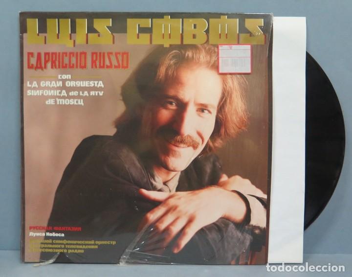 Discos de vinilo: LP. LUIS COBOS. CAPRICHO RUSO - Foto 1