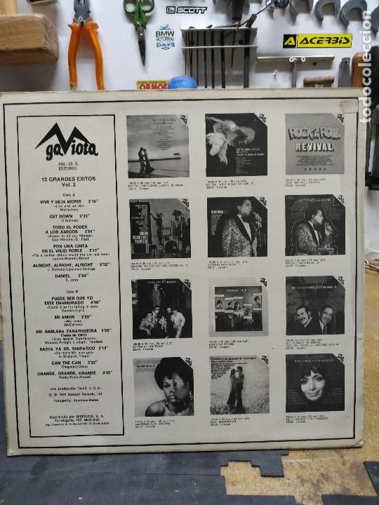 Discos de vinilo: 12 GRANDES EXITOS VOL.2 - Foto 2