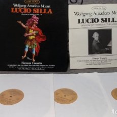 Discos de vinilo: WOLFGANG AMADEUS MOZART - LUCIO SILLA - FIORENZA COSSOTTO. Lote 191770790