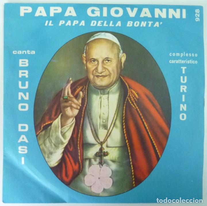 Disques de vinyle: BRUNO DASI // PAPA GIOVANNI // MADE ITALY // SINGLE