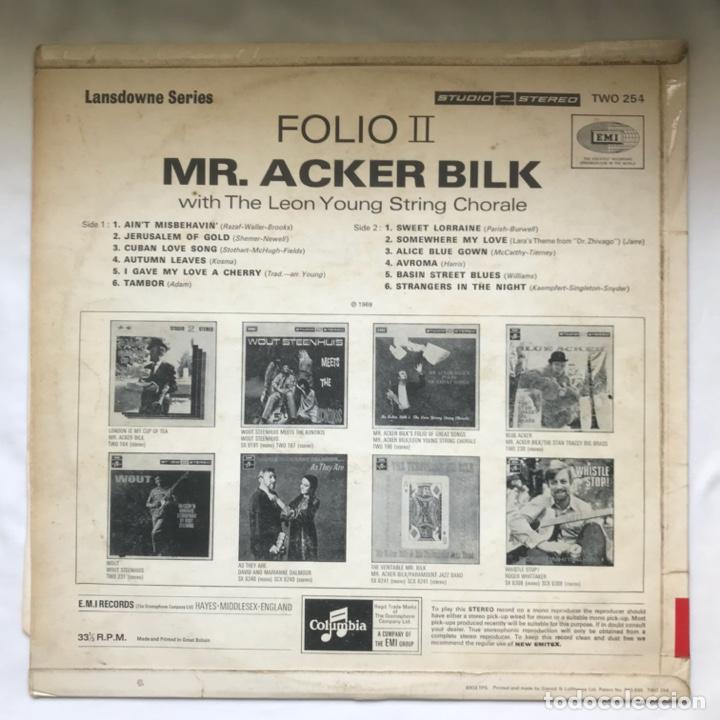 Discos de vinilo: Acker Bilk &lrm;&ndash; Folio II_1969 - Foto 2