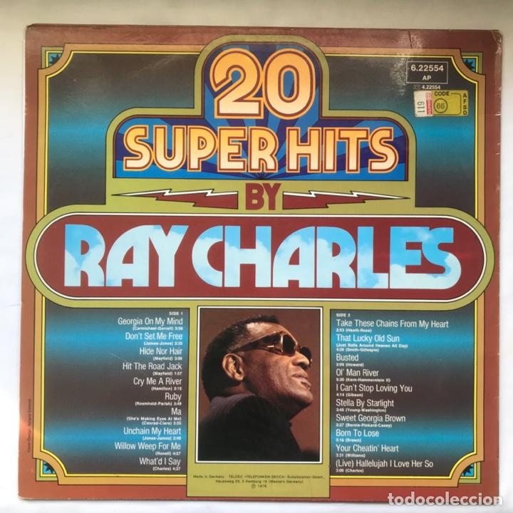 Discos de vinilo: Ray Charles 20 Super Hits By Ray Charles_1976 - Foto 1