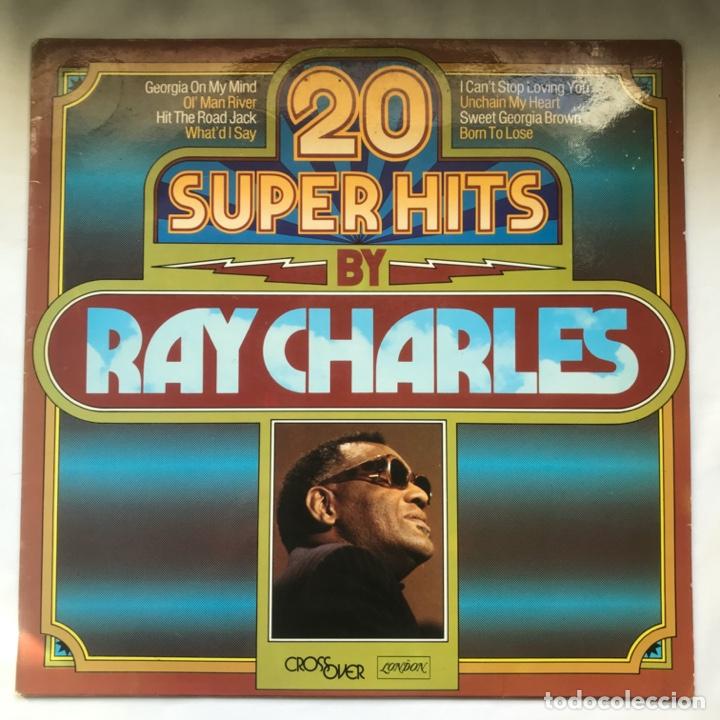 Discos de vinilo: Ray Charles 20 Super Hits By Ray Charles_1976 - Foto 2