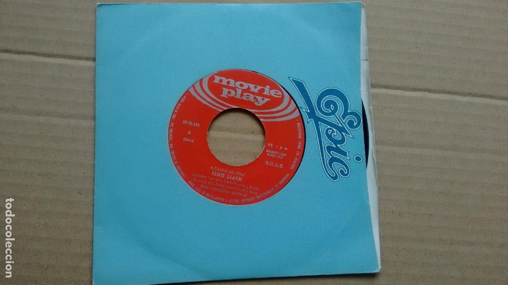 Discos de vinilo: SINGLE  ( VINILO) DE  LLUIS LLACH A&Ntilde;OS  70 - Foto 1