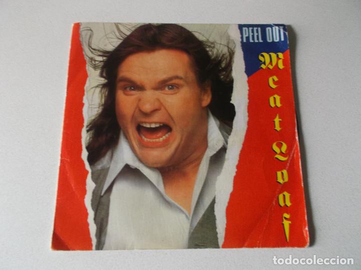 Disques de vinyle: MEAT LOAF-PEEL OUT + YOU TOOK THE WORDS RIGHT OUT OF MY MOUTH SINGLE 1982 SPAIN