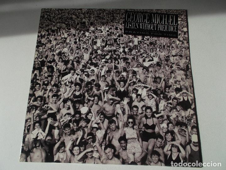 Discos de vinilo: GEORGE MICHAEL. LISTEN WITHOUT PREJUDICE. CON hoja INTERIOR CON LETRAS. - Foto 4