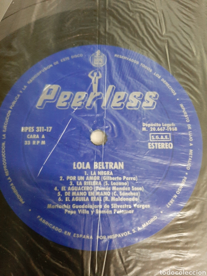 Discos de vinilo: Lola Bertr&aacute;n 1968 Lp - Foto 3