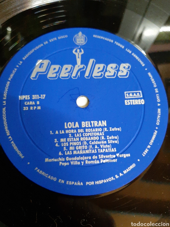 Discos de vinilo: Lola Bertr&aacute;n 1968 Lp - Foto 4