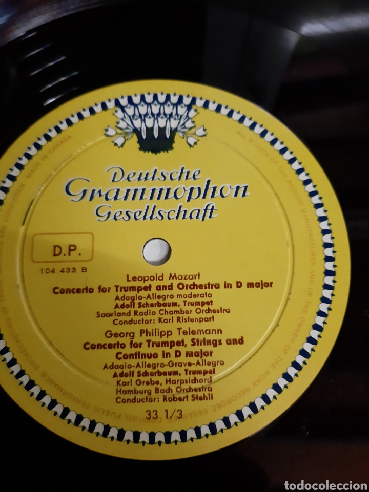 Discos de vinilo: Concierto Tompeta adolf Scberbaum - Foto 4