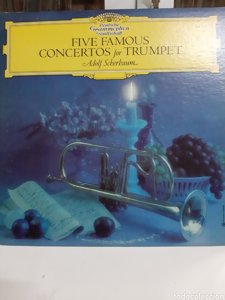 Discos de vinilo: Concierto Tompeta adolf Scberbaum - Foto 1