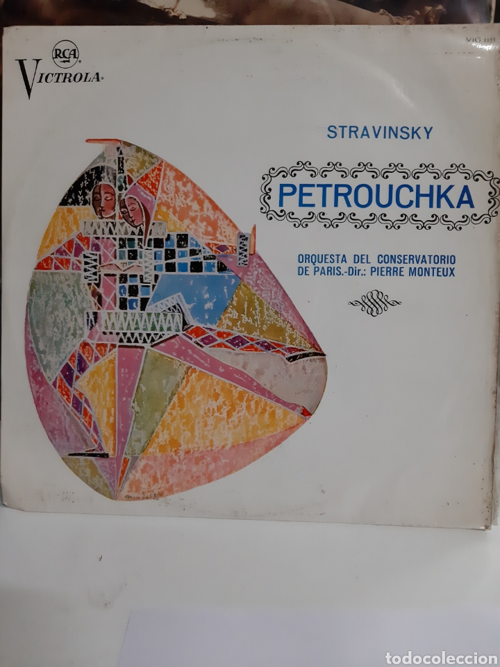 Discos de vinilo: Stravinsky Petrouchka Orquesta Conservatorio Paris 1967 - Foto 1