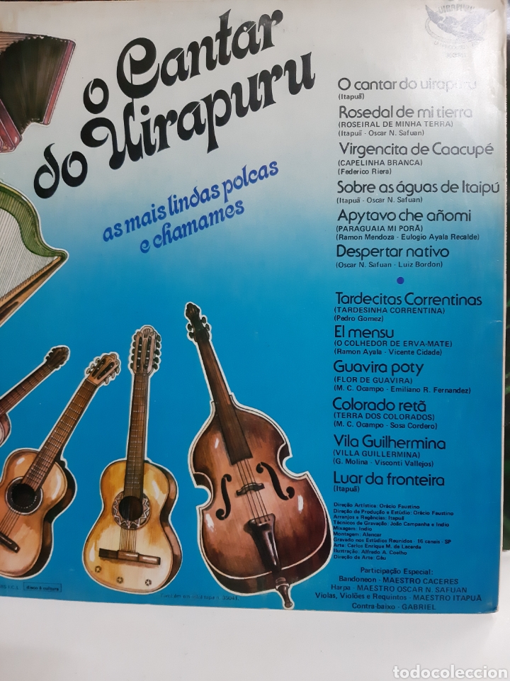 Discos de vinilo: O cantar do wirapuru Polcas e chamanes - Foto 2