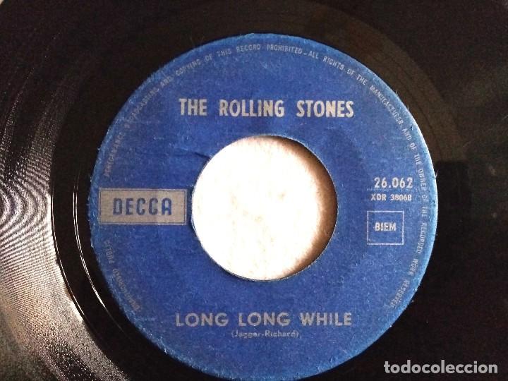Discos de vinilo: The Rolling Stones - Paint It, Black / Long Long While - SINGLE - DECCA - Foto 1