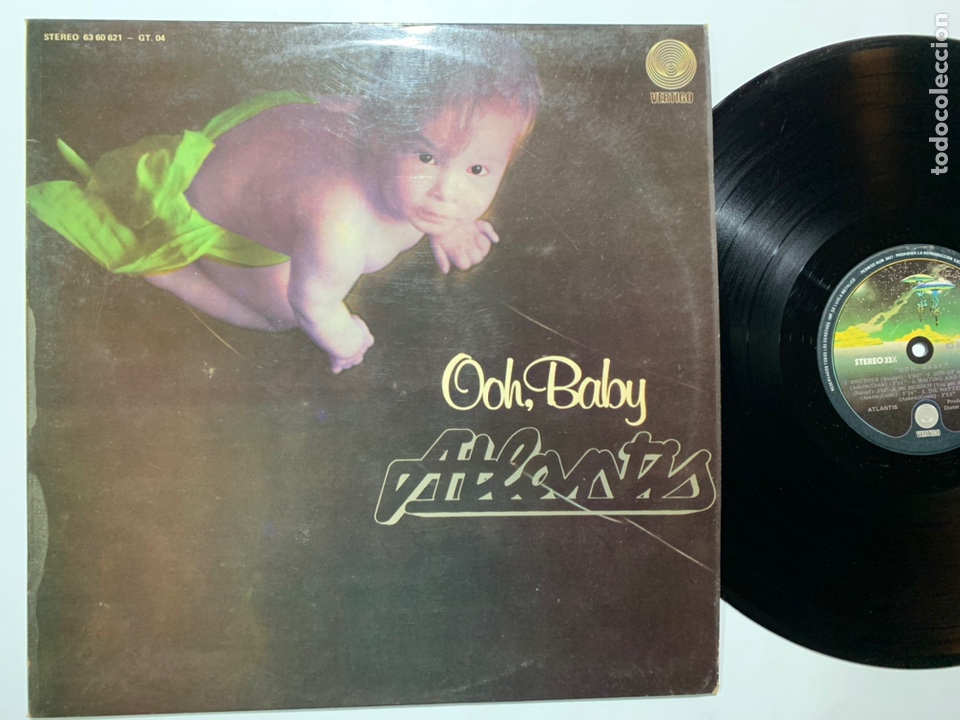 Discos de vinil: LP Atlantis ooh, Baby! edici&oacute;n espa&ntilde;ola de 1975