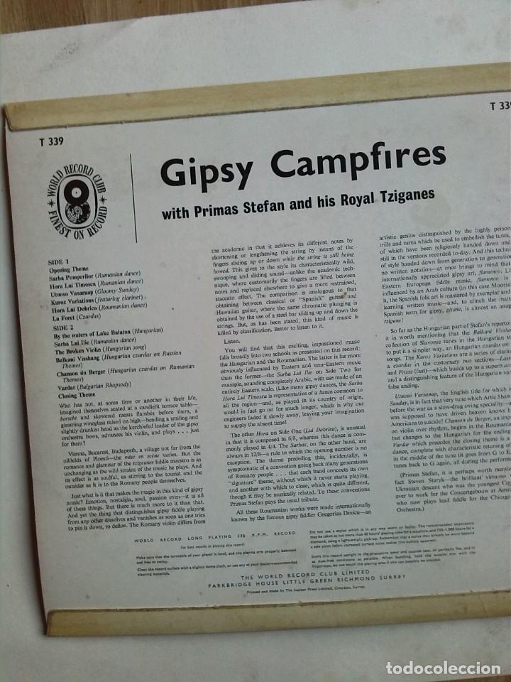 Discos de vinilo: PRIMAS STEFAN - GIPSY CAMP FIRES - Foto 2