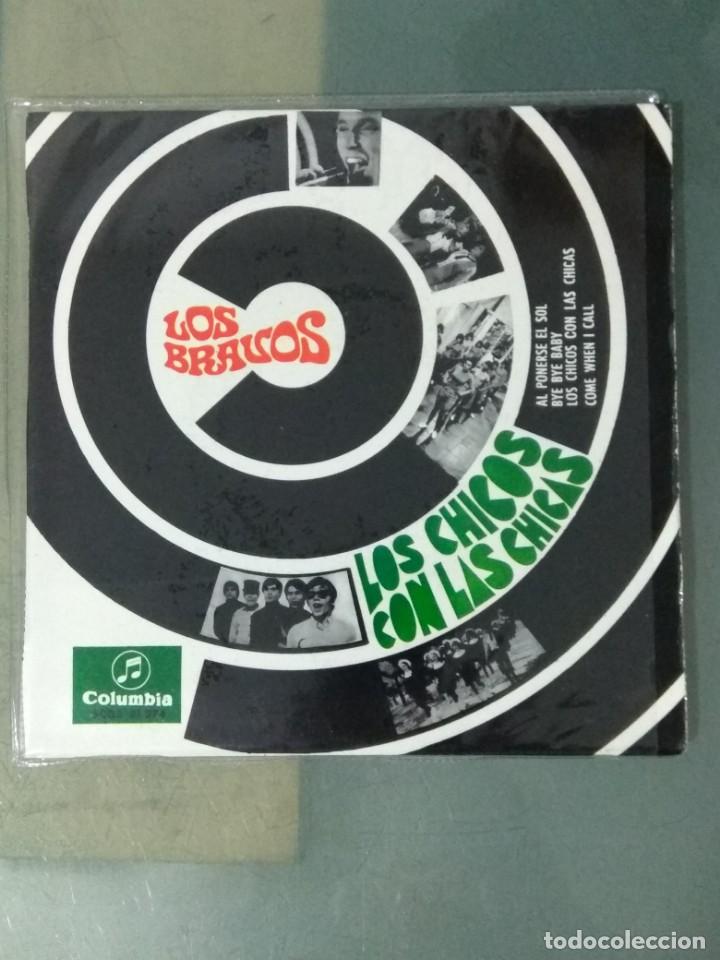 Discos de vinilo: EPS VINILO - LOS BRAVOS - LOS CHICOS CON LAS CHICAS - Foto 1