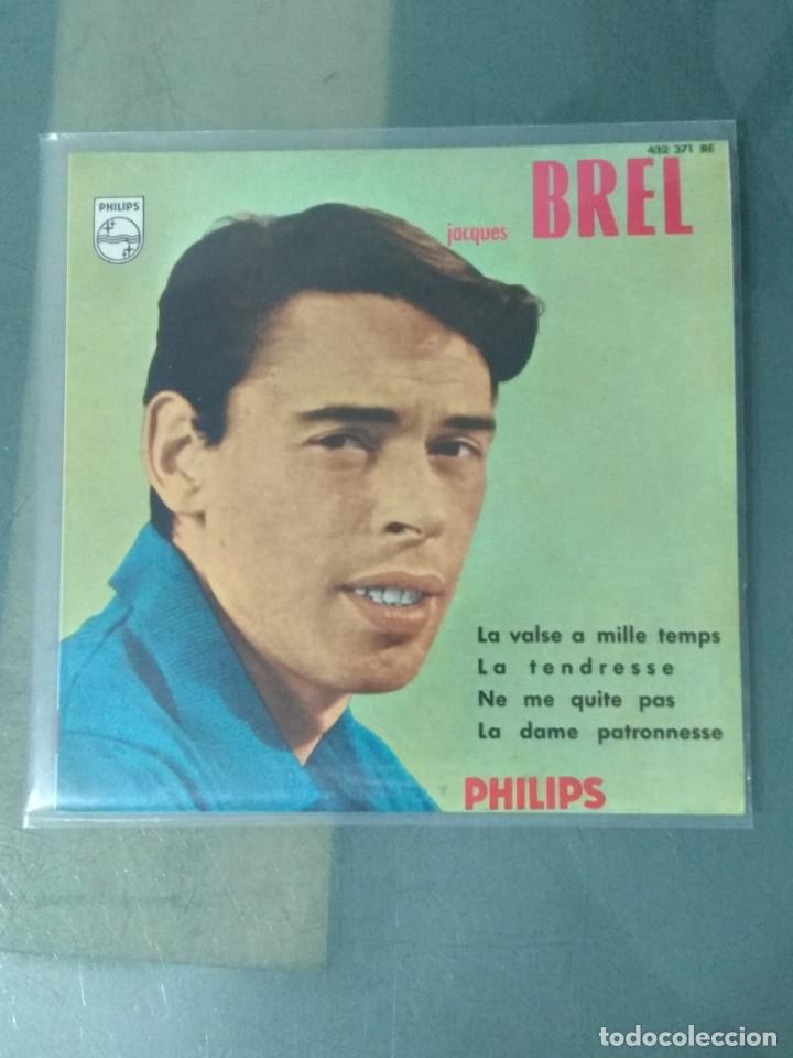 Discos de vinilo: JACQUES BREL. Ne me quites pas. +3 EPs - Foto 1