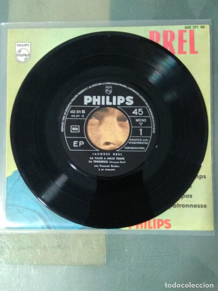 Discos de vinilo: JACQUES BREL. Ne me quites pas. +3 EPs - Foto 3
