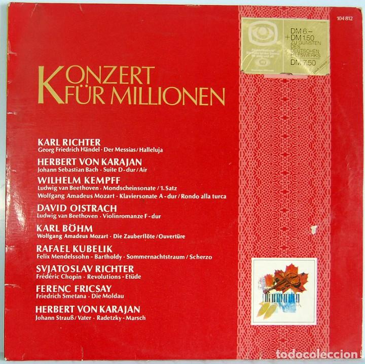 Vinyl records: Konzert f&uuml;r Millionen. LP
