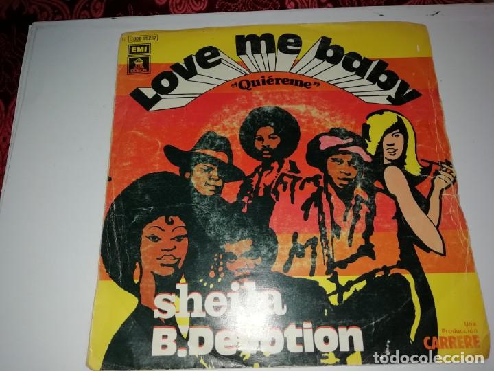 Discos de vinilo: Sheila B. Devotion love me baby - Foto 1