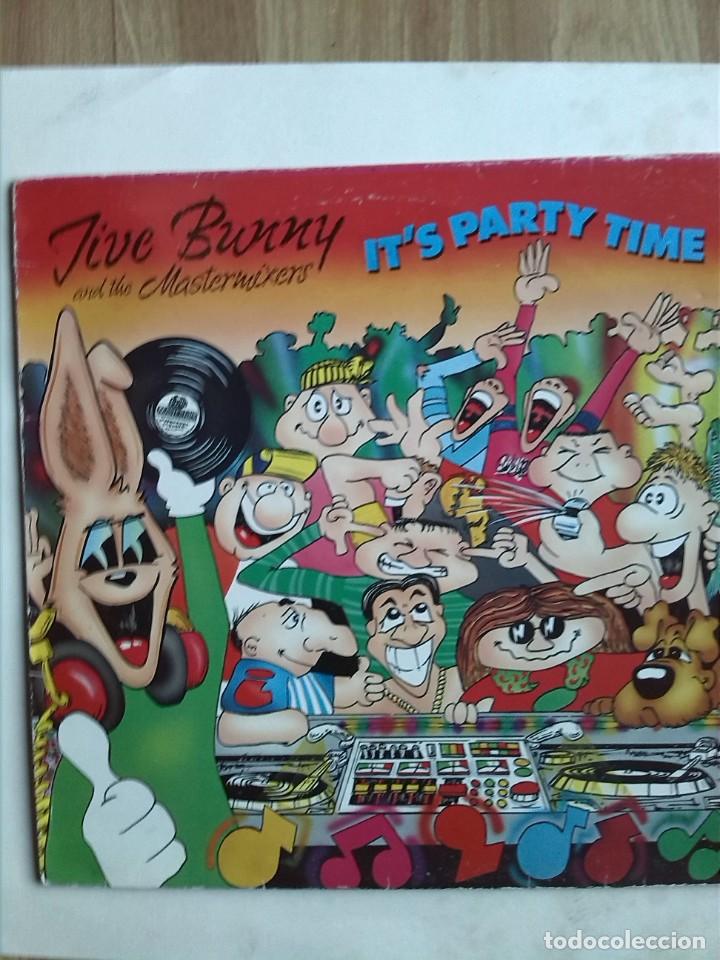 Discos de vinilo: JIVE BUNNY & MASTERMIXERS - ITS PARTY TIME - Foto 1