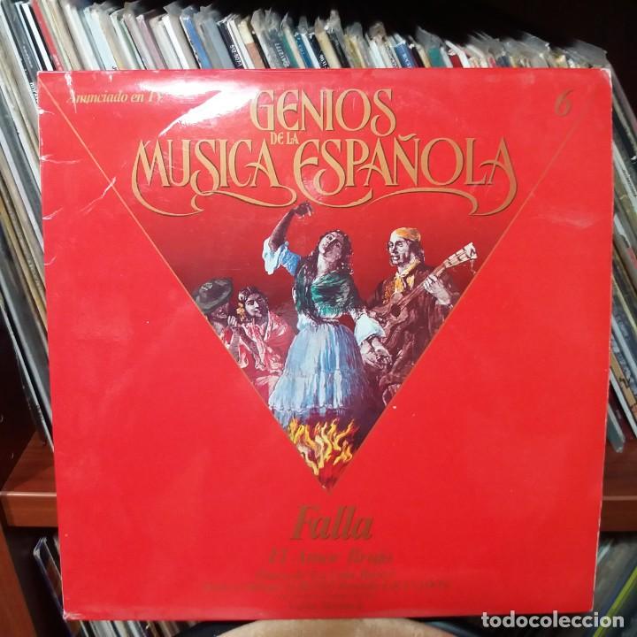 Discos de vinilo: GENIOS DE LA M&Uacute;SICA ESPA&Ntilde;OLA - FALLA - Foto 1