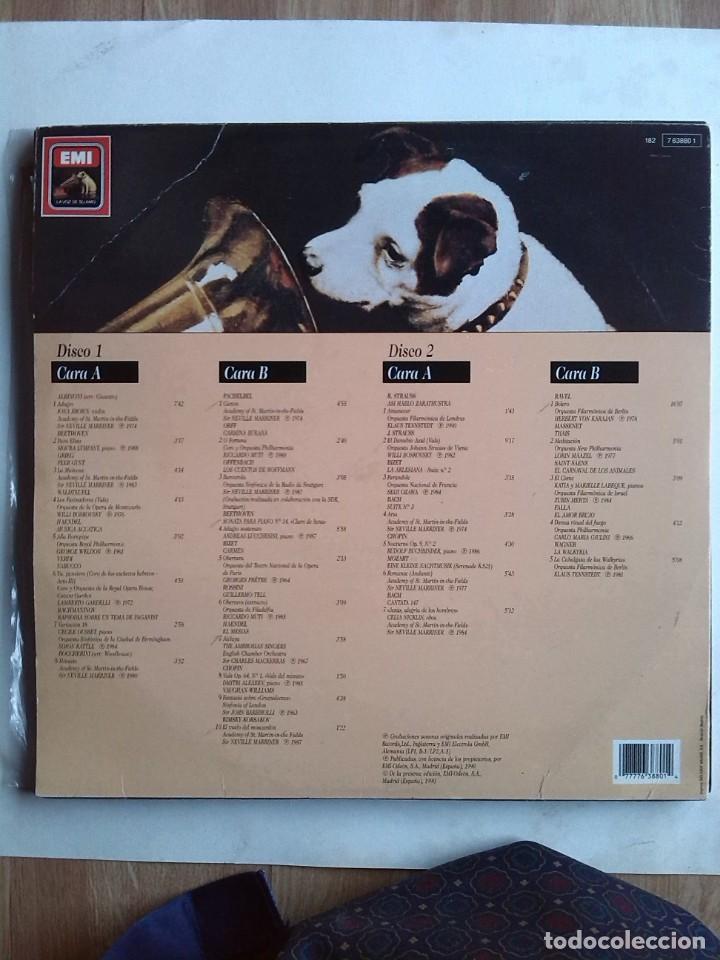 Discos de vinilo: LO MAS CLASICO - VARIOS 2 LPS - Foto 2