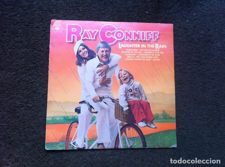Discos de vinilo: RAY CONNIFF. LAUGHTER IN THE RAIN (LP) 1975, U.S.A. - Foto 1