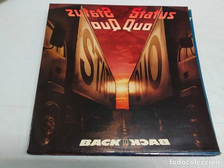 Discos de vinilo: Status Quo &lrm;&ndash; Back To Back--EDICION ESPA&Ntilde;OLA 1983 - Foto 1