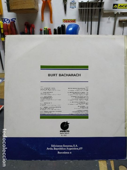 Discos de vinilo: BURT BACHARACH - Foto 2