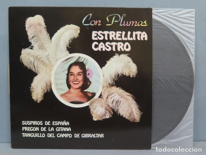 Discos de vinilo: LP. ESTRELLITA CASTRO. CON PLUMAS - Foto 1