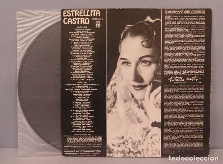 Discos de vinilo: LP. ESTRELLITA CASTRO. CON PLUMAS - Foto 2
