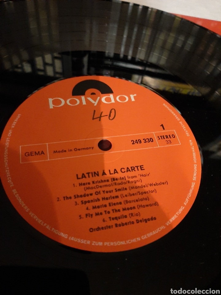 Discos de vinilo: Latin a la carta polydor - Foto 3