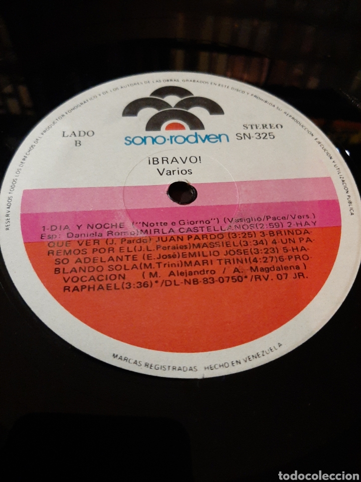 Discos de vinilo: 1973 Bravo Hispavix - Foto 3
