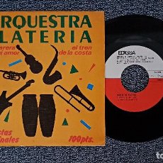Discos de vinilo: ORQUESTRA PLATERIA - CAMARERA DE MI AMOR / EL TREN DE LA COSTA.DISCO DIFICIL DE CONSEGUIR. AÑO 1.981. Lote 192196145