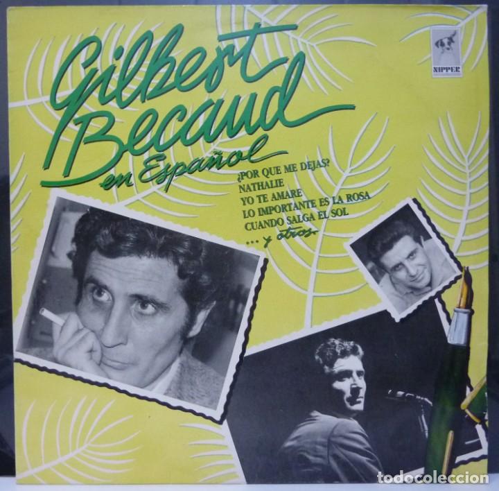 Discos de vinilo: GILBERT BECAUD // EN ESPA&Ntilde;OL // 1987 //(VG VG). LP - Foto 1