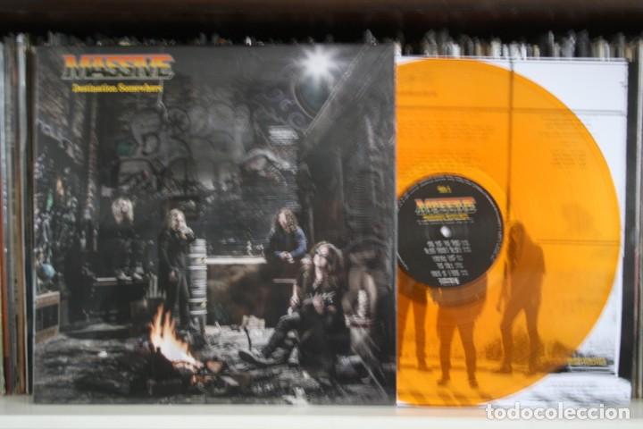 Discos de vinilo: MASSIVE, DESTINATION SOMEWHERE, LP COLOR - Foto 1