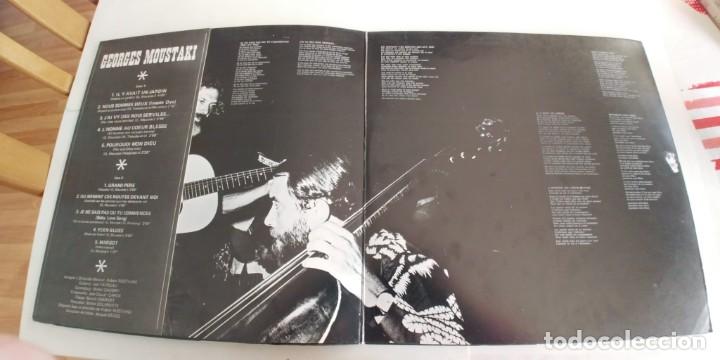 Discos de vinilo: GEORGES MOUSTAKI-LP 1971 - Foto 2