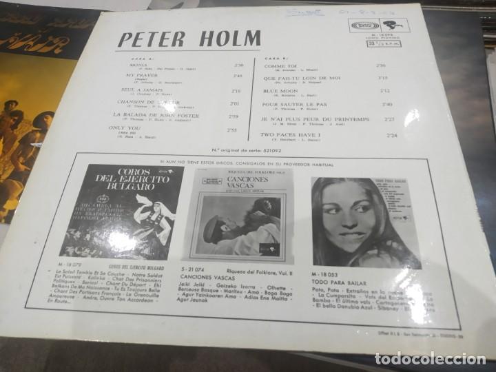 Discos de vinilo: LP 1969 ESPA&Ntilde;A PETER HOLM MONIA VG++ - Foto 2