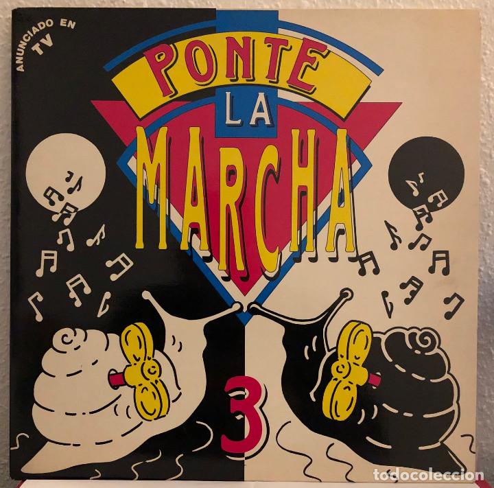 Discos de vinilo: LP PONTE LA MARCHA 3, Doble LP hits - Foto 1