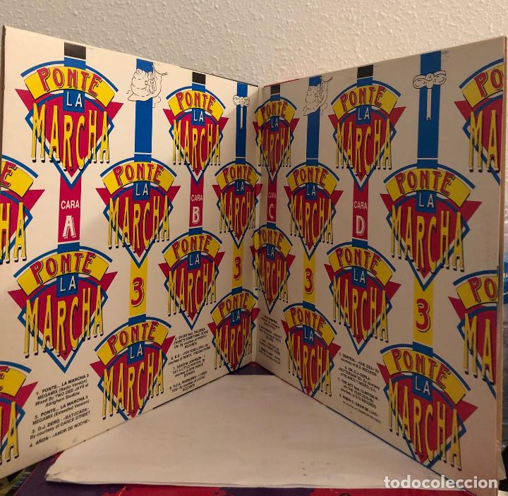Discos de vinilo: LP PONTE LA MARCHA 3, Doble LP hits - Foto 3