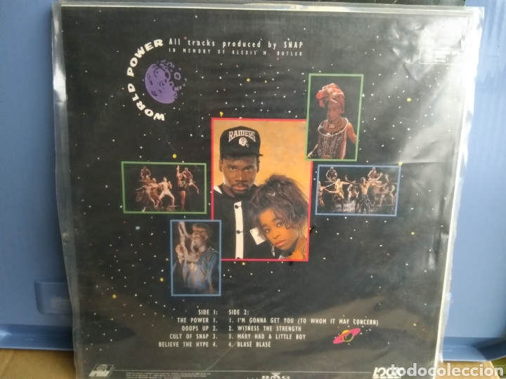 Discos de vinilo: LP SNAP/WORL POWER... - Foto 2