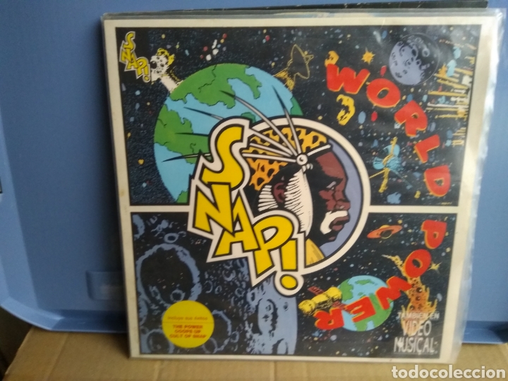 Discos de vinilo: LP SNAP/WORL POWER... - Foto 1
