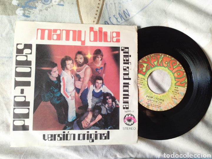 Discos de vinilo: Pop-Tops single mamy blue - Foto 1