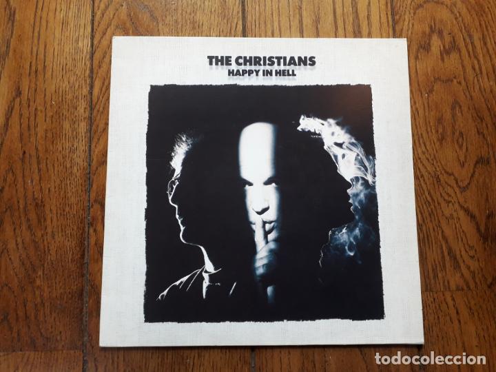 Discos de vinilo: The christians  - happy in hell - Foto 1
