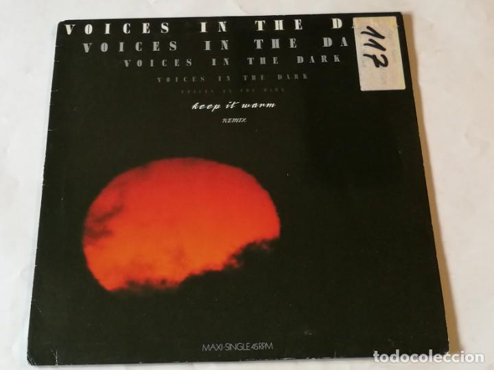 Discos de vinilo: Voices In The Dark - Keep It Warm - 1987 - Foto 1