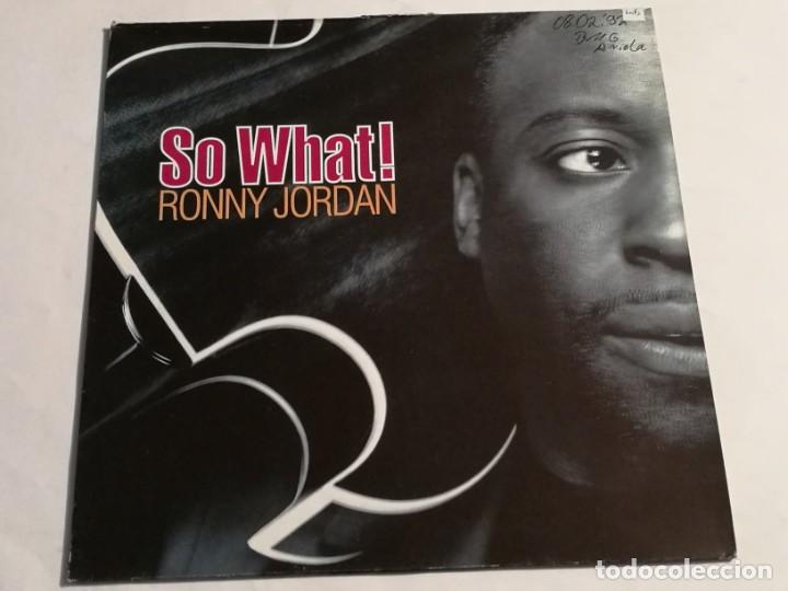 Discos de vinilo: Ronny Jordan - So What! - 1992 - Foto 1