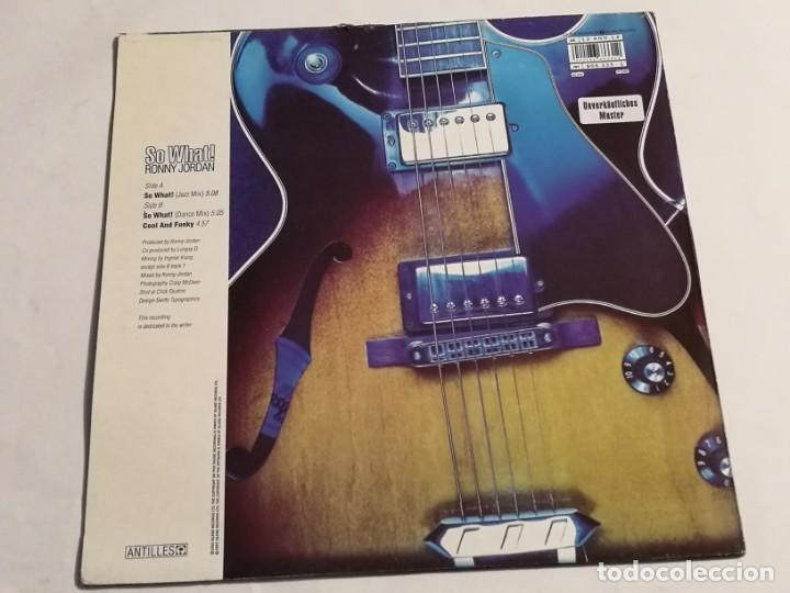 Discos de vinilo: Ronny Jordan - So What! - 1992 - Foto 2