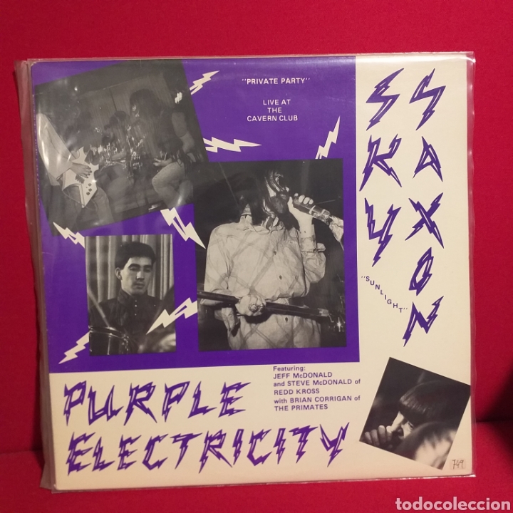 Discos de vinilo: Sky Saxon and Purple Electricity - Live ( Redd Kross)